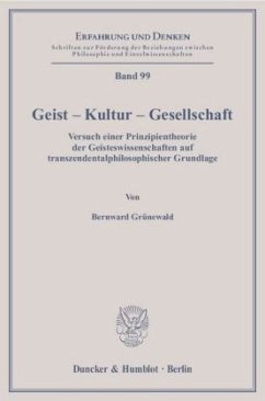 Cover Geist - Kultur - Gesellschaft.