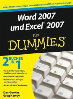 Cover Word 2007 und Excel 2007 für Dummies