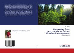 Geographic Data Intervention for Private Woodland Management