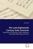 The Late-Eighteenth Century Solo Concerto