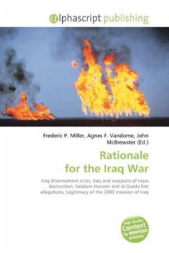 Rationale for the Iraq War