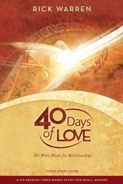 40 Days of Love Bible Study Guide - Warren, Rick