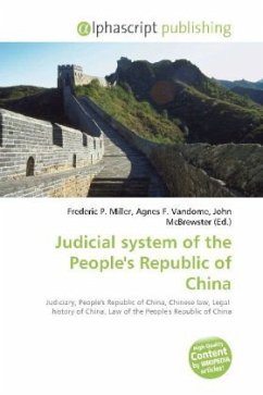 Judicial system of the People's Republic of China