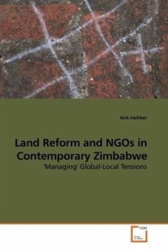 Land Reform and NGOs in Contemporary Zimbabwe - Helliker, Kirk