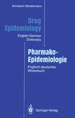 Drug Epidemiology / Pharmako-Epidemiologie - Bertelsmann, Annekatrin