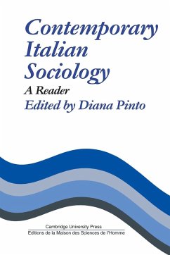 Contemporary Italian Sociology - Pinto, Diana