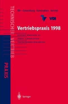 Vertriebspraxis 1998 - VDI-Gesellschaft Entwicklung Konstruktion Vertrieb (Hg.)