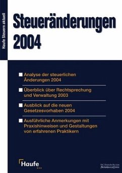 Steueränderungen 2004