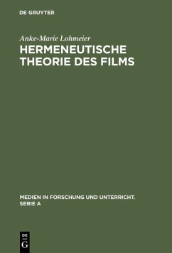Cover Hermeneutische Theorie des Films