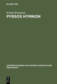 Pyrsos Hymnon: Festliche Gegenwart und mythisch-rituelle Tradition als Voraussetzung einer Pindarinterpretation (Isthmie 4, Pythie 5, Olympie 1 und 3)