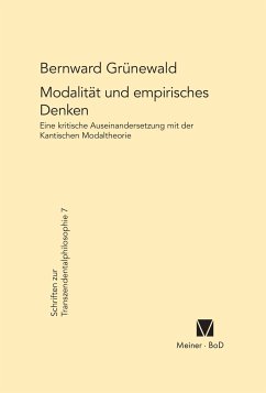 Modalität und empirisches Denken - Grünewald, Bernward