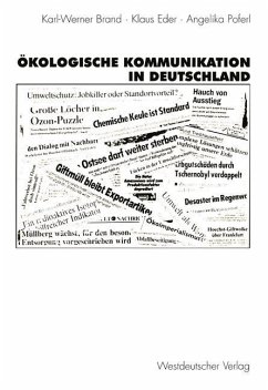 Ökologische Kommunikation in Deutschland - Eder, Klaus;Poferl, Angelika;Brand, Karl-Werner