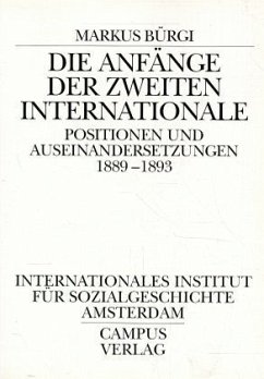 Die Anfänge der Zweiten Internationale