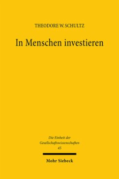 In Menschen investieren - Schultz, Theodore W.