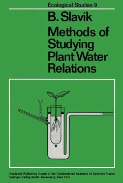 Methods of Studying Plant Water Relations. (= Ecological Studies, Volume 9).