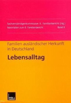 Cover Lebensalltag / Familien ausländischer Herkunft in Deutschland 2