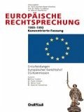 1989-1993 / Europäische Rechtsprechung Bd.1