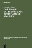 Das finale Satzgefüge als Informationskomplex