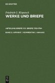 Apparat / Kommentar / Anhang / Friedrich Gottlieb Klopstock: Werke und Briefe. Abteilung Briefe VIII: Briefe 1783-1794 Abt. Briefe, Band 2, Tl.2
