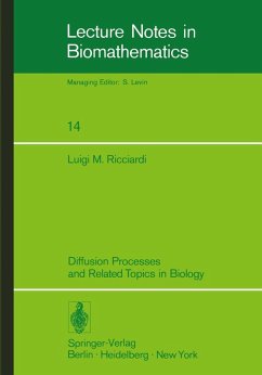 Diffusion Processes and Related Topics in Biology - Ricciardi, Luigi M.