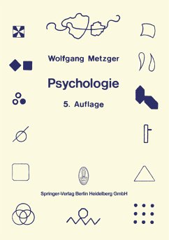 Psychologie - Metzger, Wolfgang
