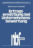 Ertragsermittlung bei Unternehmensbewertung