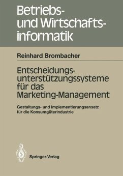 Entscheidungs-unterstützungssysteme für das Marketing-Management - Brombacher, Reinhard