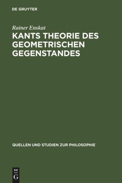 Cover Kants Theorie des geometrischen Gegenstandes