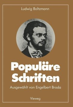 Populäre Schriften - Boltzmann, Ludwig