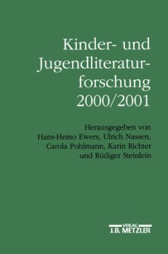 Kinder- und Jugendliteraturforschung 2000/2001 - Loparo, Kenneth A.
