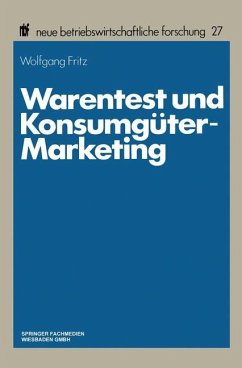 Warentest und Konsumgüter-Marketing - Fritz, Wolfgang