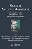 Weimarer Nietzsche-Bibliographie in 5 Bänden; .