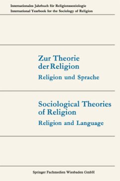 Zur Theorie der Religion / Sociological Theories of Religion - Dux, Günter;Luckmann, Thomas;Matthes, Joachim