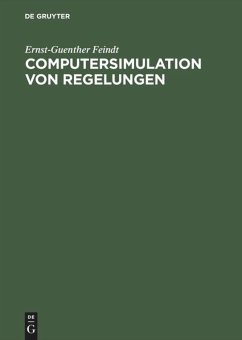 Computersimulation von Regelungen - Feindt, Ernst-Günther