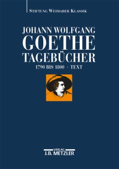 Cover Johann Wolfgang Goethe: Tagebücher; . / Tagebücher, 10 Bde. in 20 Tl.-Bdn. 2/1