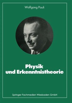 Physik und Erkenntnistheorie - Pauli, Wolfgang