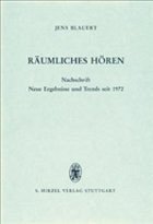 Räumliches Hören Nachschrift