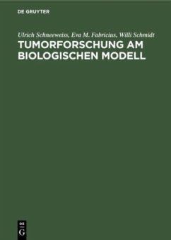 Cover Tumorforschung am biologischen Modell