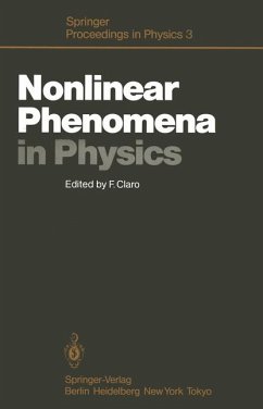 Nonlinear Phenomena in Physics: Proceedings of the 1984 Latin American School of Physics, Santiago, Chile, July 16?August 3, 1984 (Springer Proceedings in Physics). - Claro, Francisco