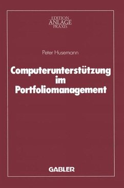 Computerunterstützung im Portfoliomanagement - Husemann, Peter