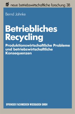 Betriebliches Recycling - Jahnke, Bernd