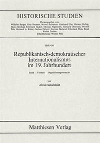 Republikanisch-demokratischer Internationalismus im 19. Jahrhundert