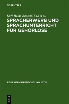 Spracherwerb und Sprachunterricht für Gehörlose