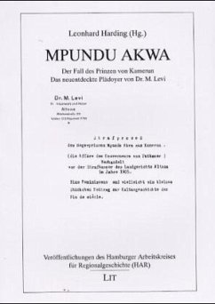 Mpundu Akwa - Harding, Leonhard (Hrsg.)