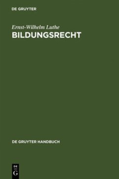 Bildungsrecht - Luthe, Ernst-Wilhelm