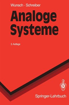 Analoge Systeme - Wunsch, Gerhard;Schreiber, Helmut