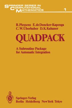 Quadpack - Piessens, R.;Doncker-Kapenga, E. de;Überhuber, C.W.