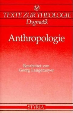 Anthropologie - Langemeyer, Georg B. und Wolfgang Beinert