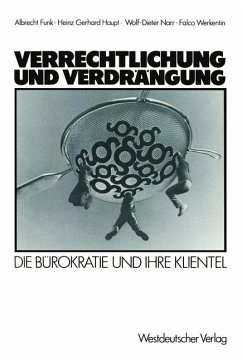 Verrechtlichung und Verdrängung - Funk, Albrecht