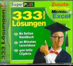 Cover 333 fertige Lösungen für Excel, 1 CD-ROM / SuperPlus, CD-ROMs